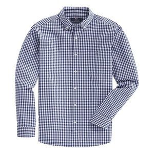 Vineyard Vines Button Down Top in Blue/White